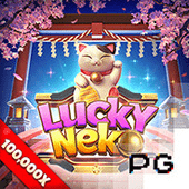Biểu tượng Lucky Neko mèo thần tài D188 game